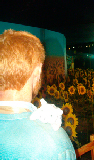 Pickles in Amsterdam - Mme Tussauds - Van Gogh